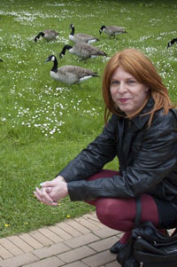 mit den Enten